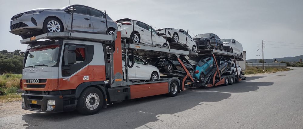 Φόρτωση οχημάτων Car Logistics GT